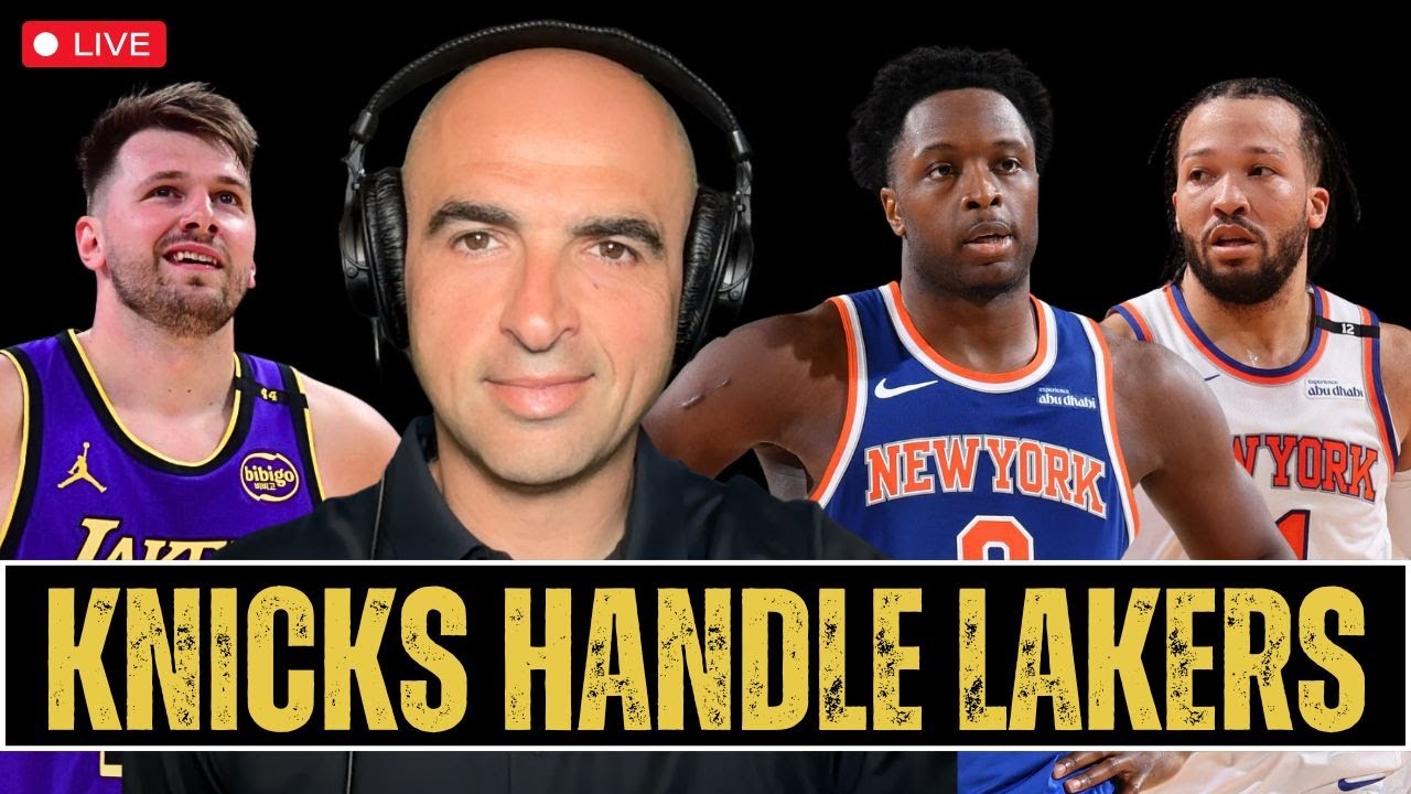Knicks Over Lakers, 112-100 | NY Controls 2nd Half (60-44) | Not Enough Balance From Role Players