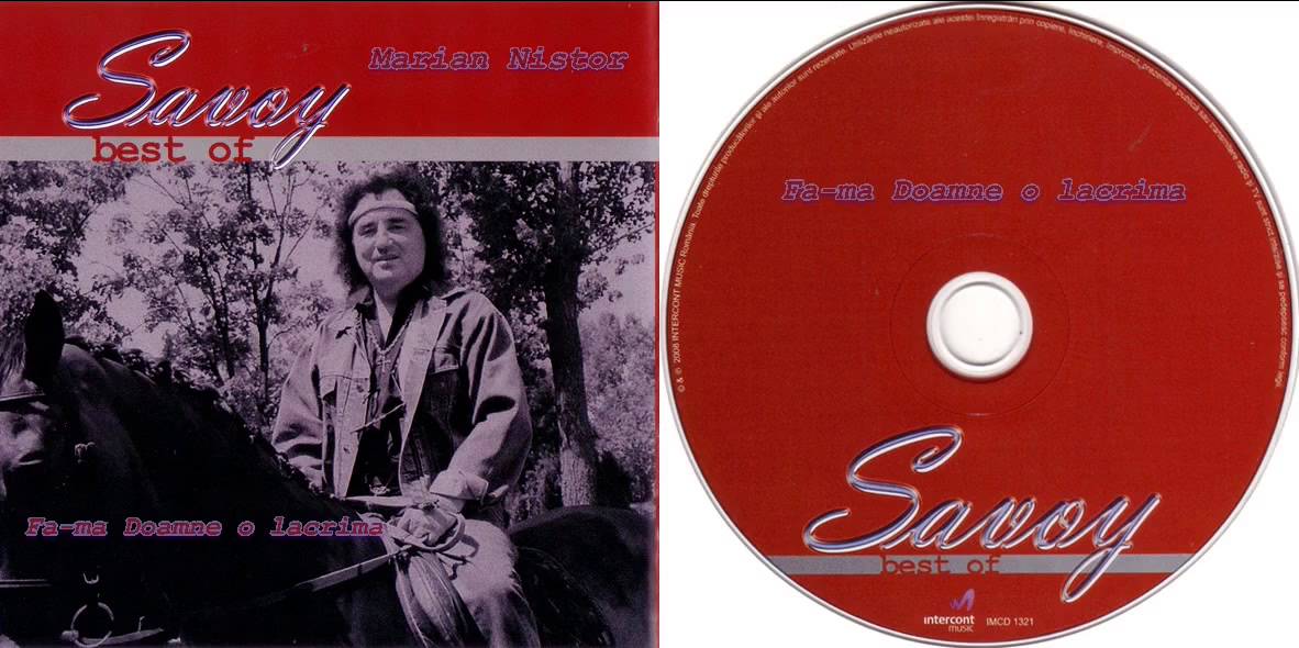MARIAN NISTOR - Savoy - Fa-ma Doamne o lacrima