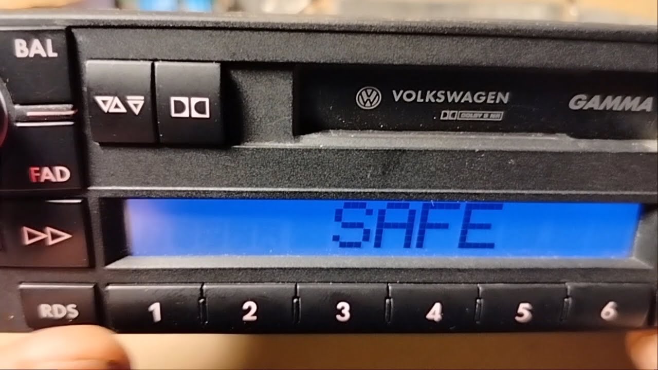 Blaupunkt Gamma V SAFE 95160 CODE