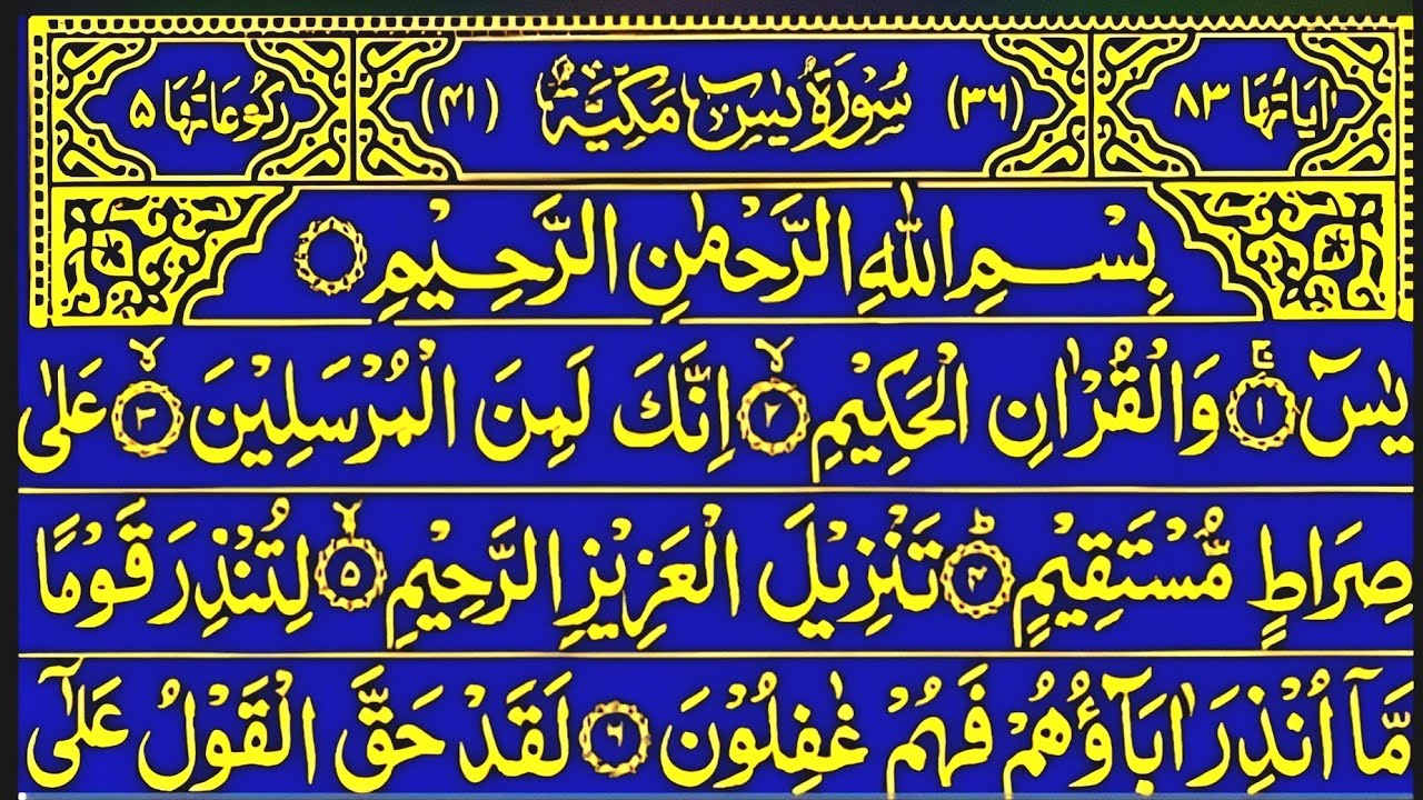 Surah Yasin Surah Rahman | Beautiful Recitation Surah Yaseen Surah Rahman Full | Quran Tilawat | 196