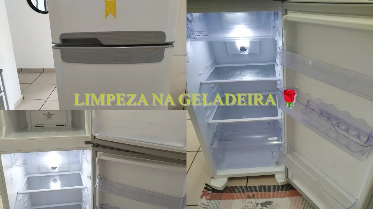 Limpeza na geladeira 🌹