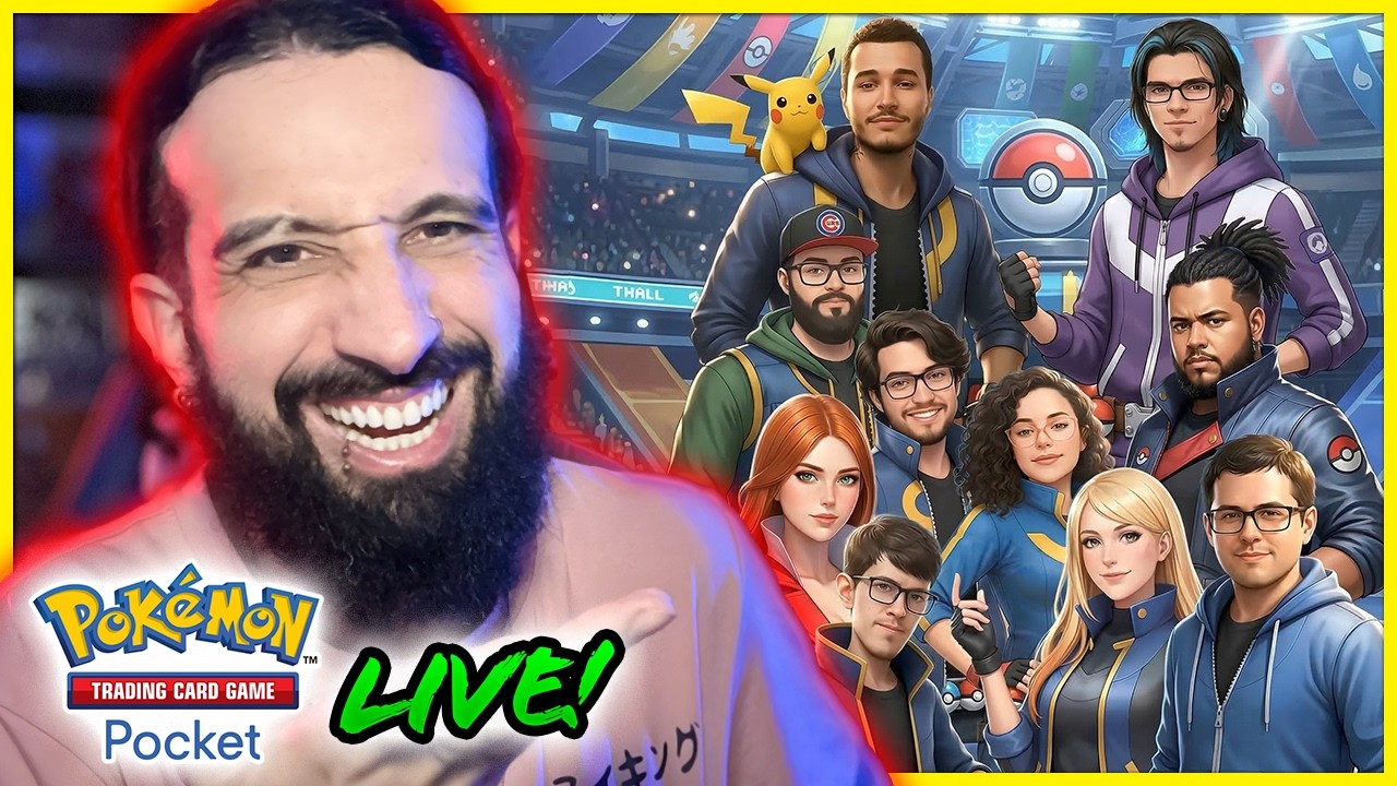 SEGUNDO TORNEIO DE INFLUENCIADORES no POKÉMON TCG POCKET!!!