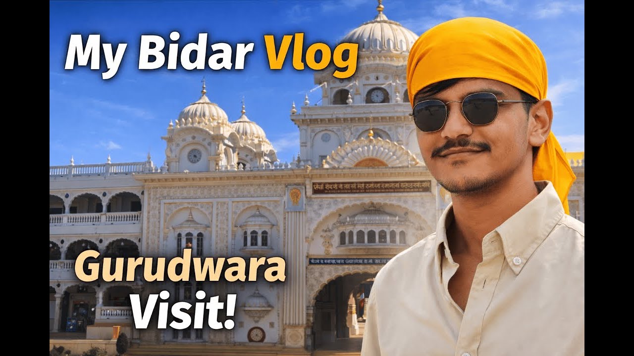 Bidar's Guru Nanak Jhira Sahib v.log, Bidar | Must Visit Sikh Pilgrimage Site in South India | Bidar