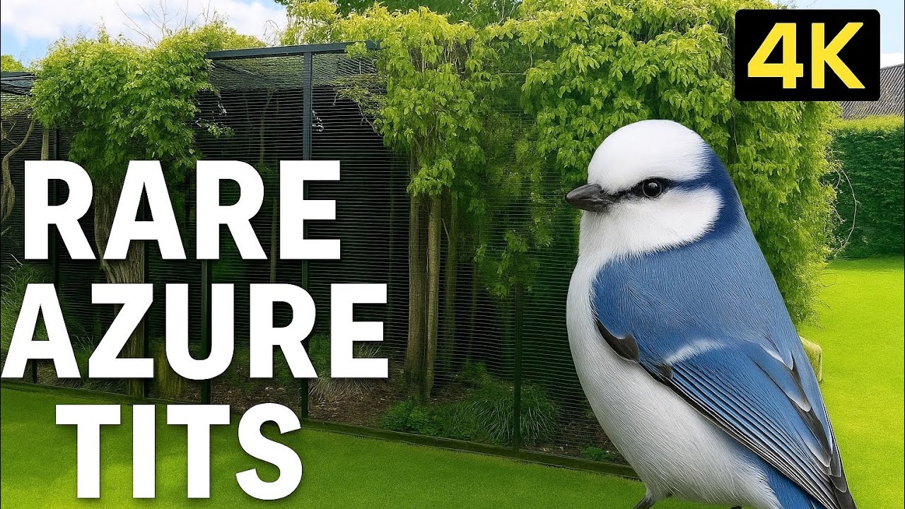 Rare Azure Tit Breeding Success! Inside Marianne&rsquo;s Natural Bird Aviaries