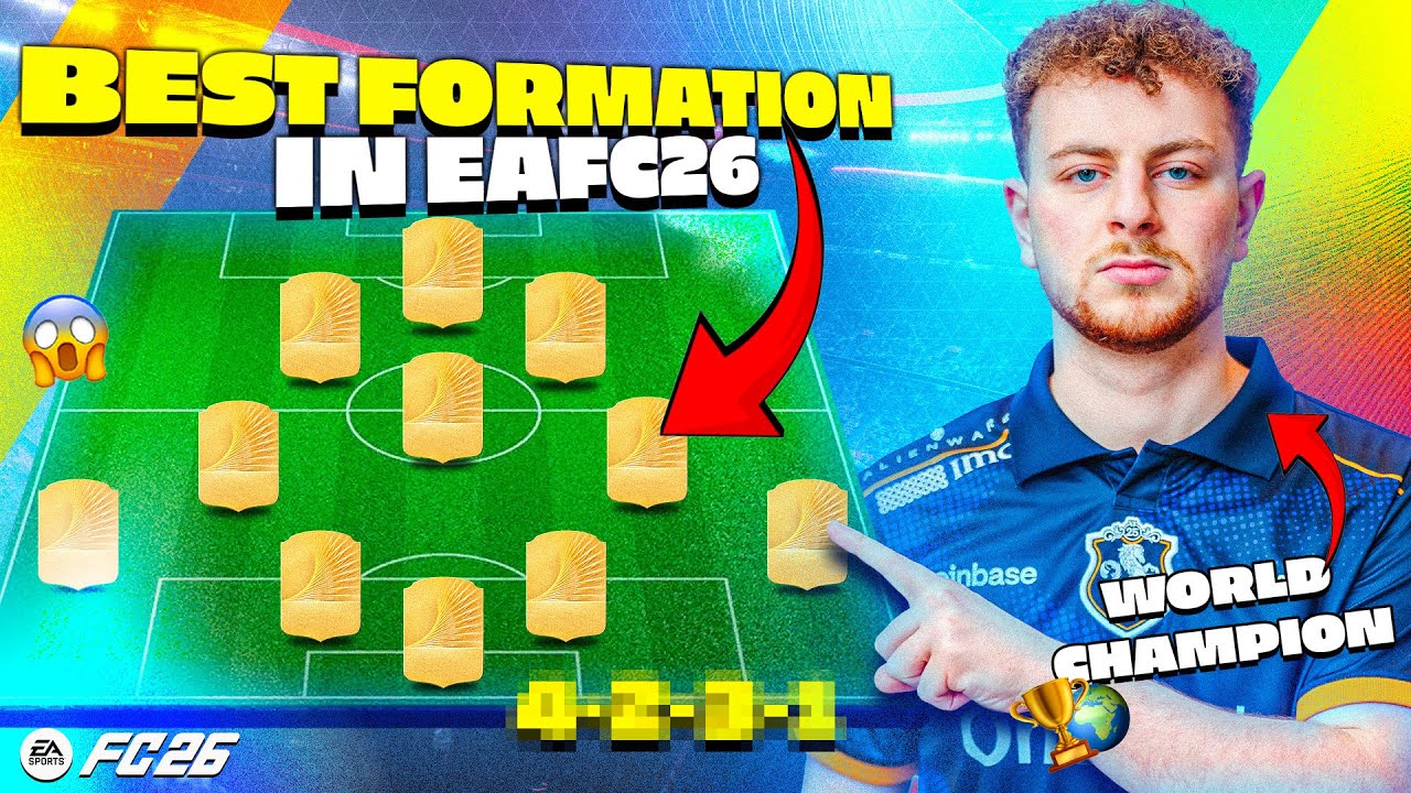 Лучшая формация чемпиона мира в EA FC 26