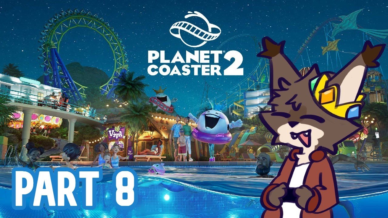 🐱Planet Coaster 2 Part #8 // Fireworks in Planco2?!