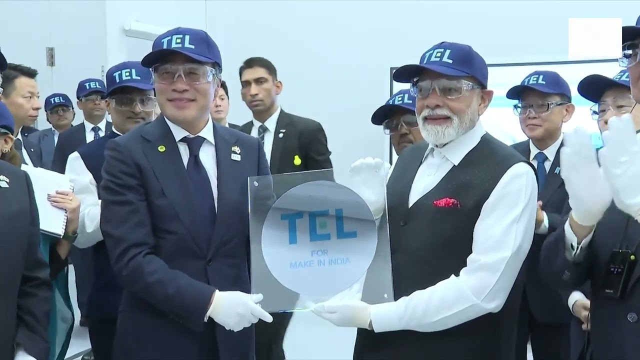 PM Modi visits Tokyo Electron Factory with Japanese PM Shigeru Ishiba
