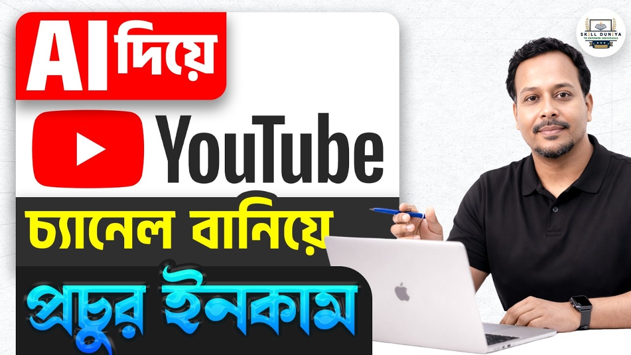 প্রচুর ইনকাম করুন | মুখ না দেখিয়ে AI YouTube Channel বানিয়ে! | Secret Strategy