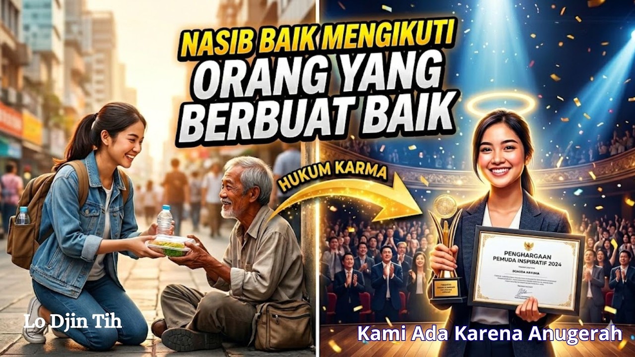 NASIB BAIK MENGIKUTI ORANG YANG BERBUAT BAIK.