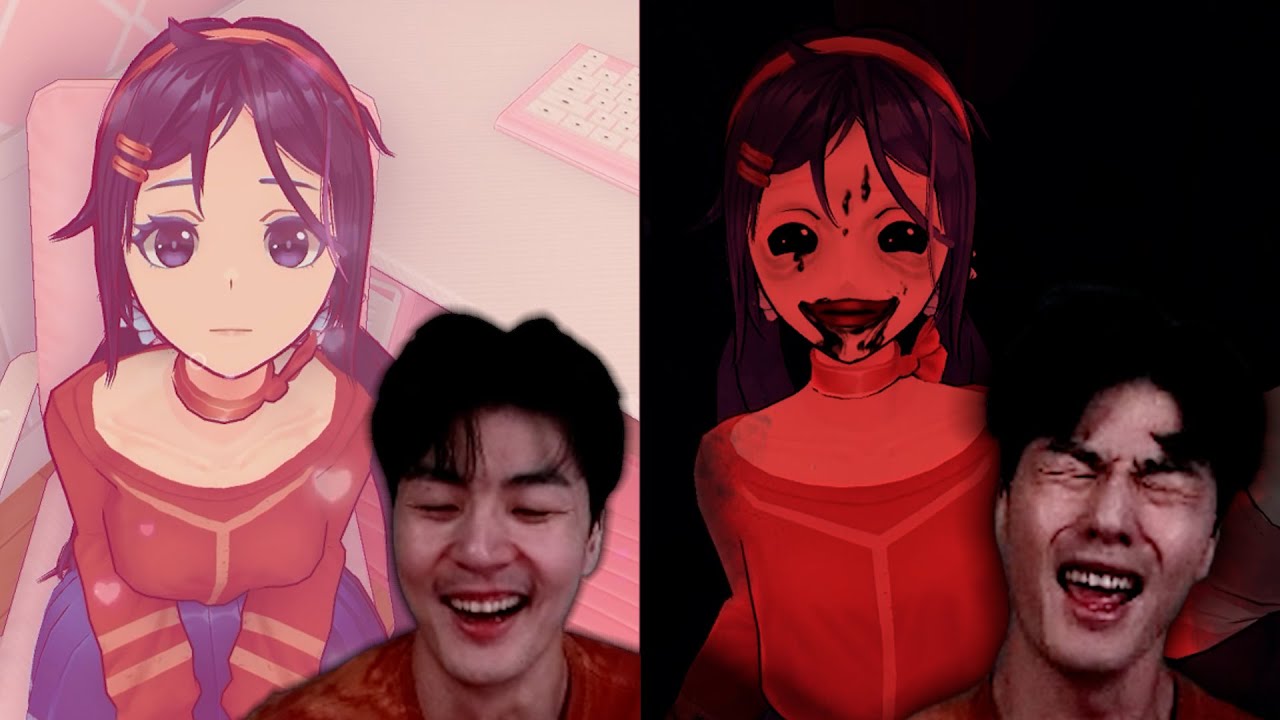 공포스러운 첫 미연시 게임