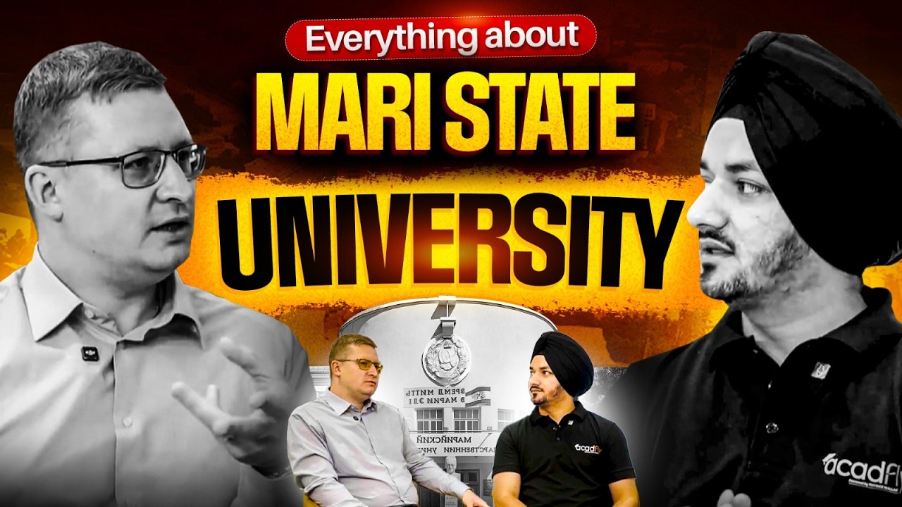 Study MBBS in Russia 2025 | Exclusive Podcast with Mari State University's Deputy Director | AcadFly
