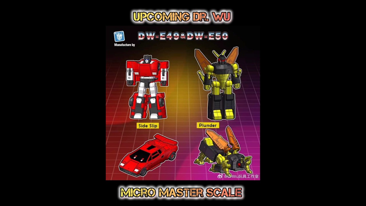 Dr. Wu Upcoming Transformers Figures 