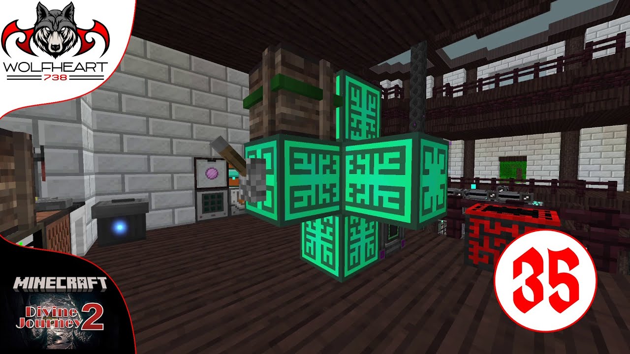 THE ULTIMATE QUARRY - Minecraft: Divine Journey 2 #35