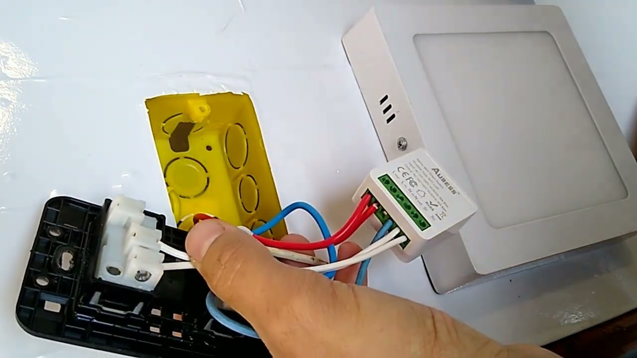 Instalação e configuração modulo interruptor wifi mini smart life sonoff