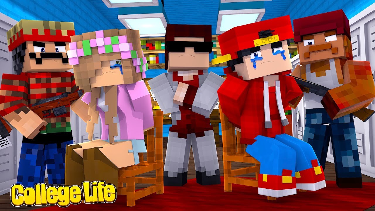 WE'VE BEEN KIDNAPPED! | Minecraft College Life | Little Kelly