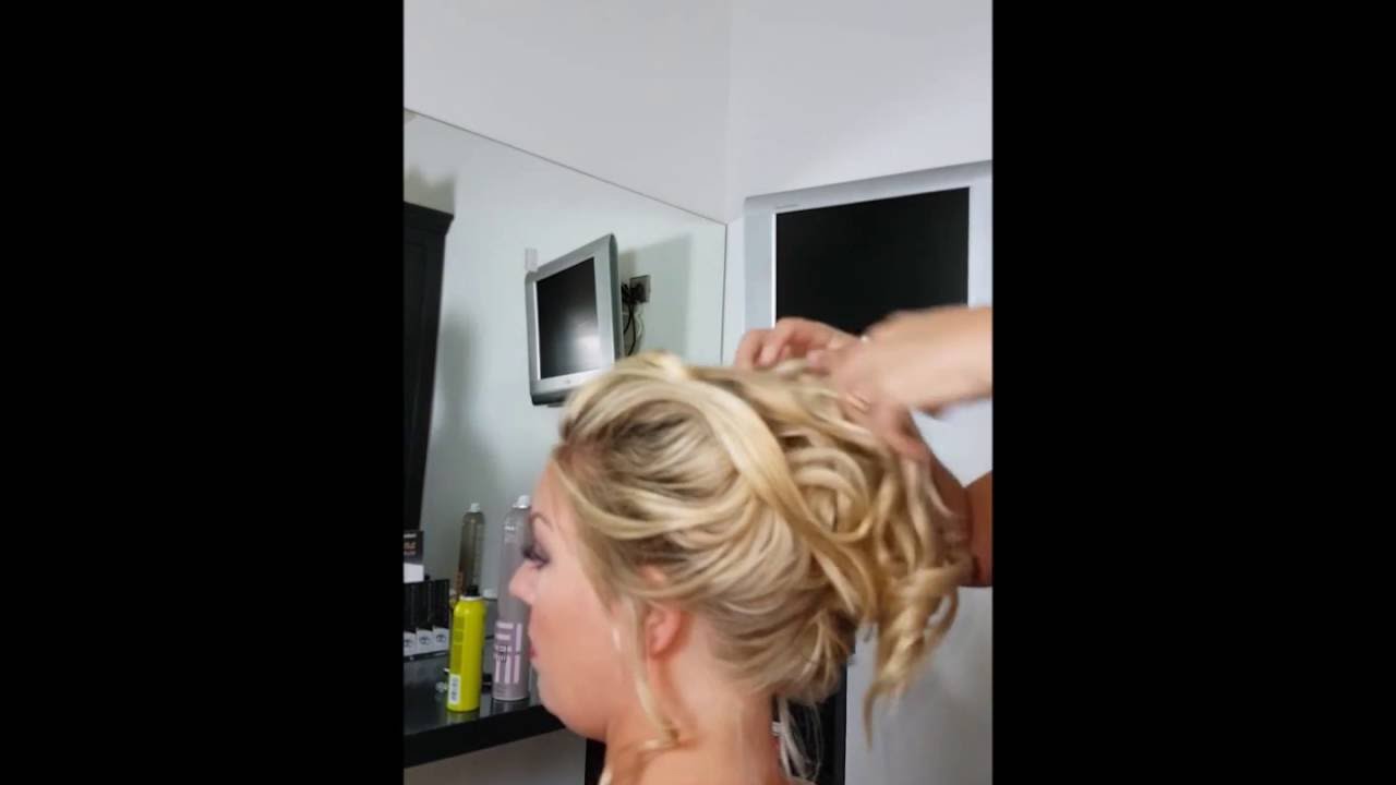 Tutorial opgestoken bruidskapsel- bridal updo