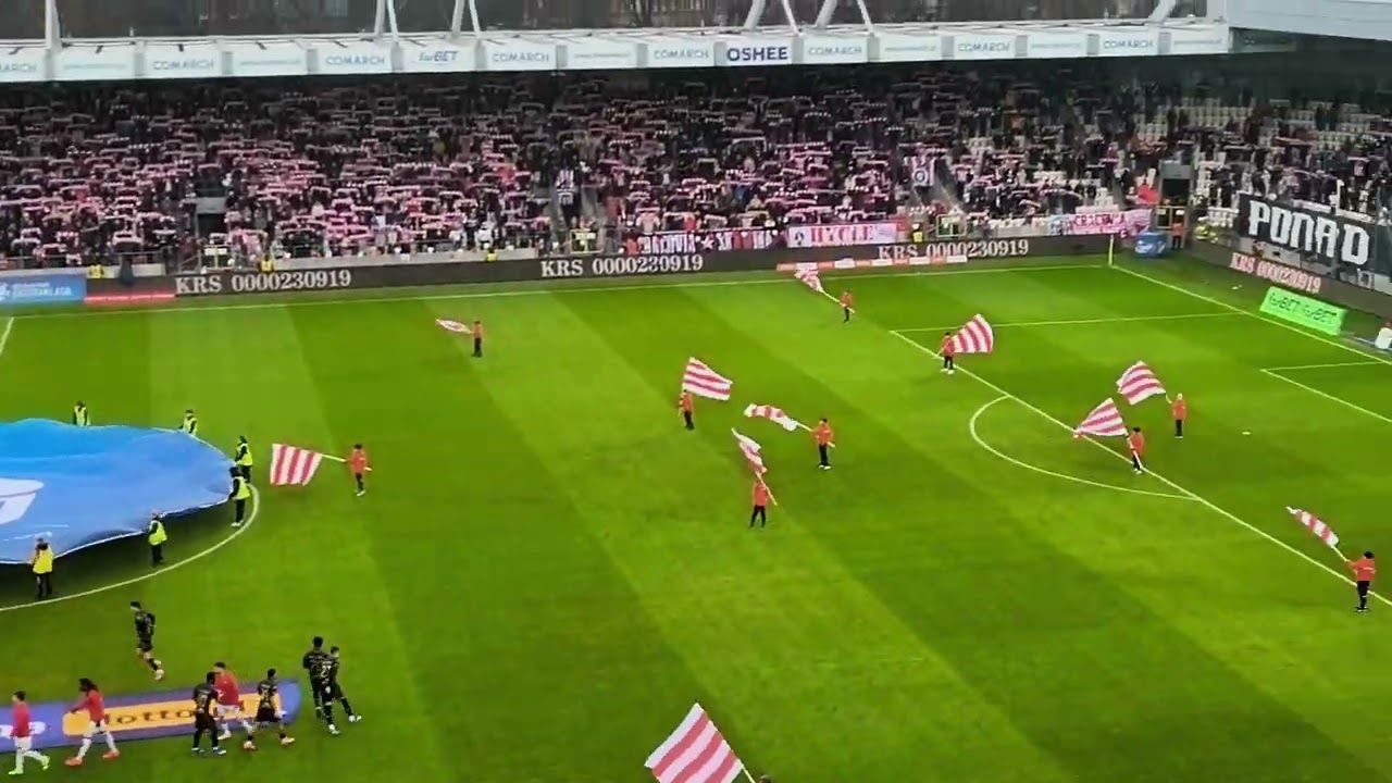 Hymn przed meczem #Cracovia - #Jagiellonia - 2026-02-14