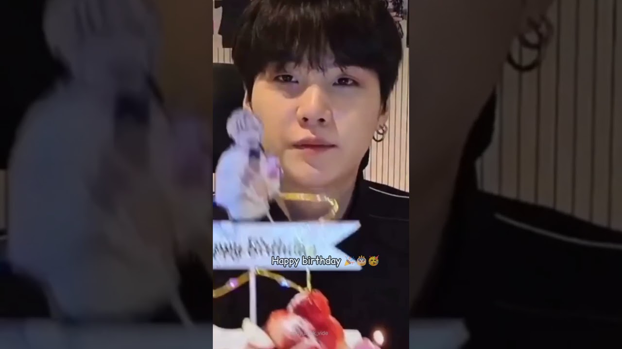 Happy birthday Suga|BTS|Suga|min yoongi|Suga day|short|video|love|birthday song|love|