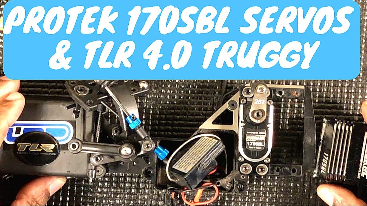 Quick tip on installing Protek 170SBL servos in TLR 4.0 Truggy