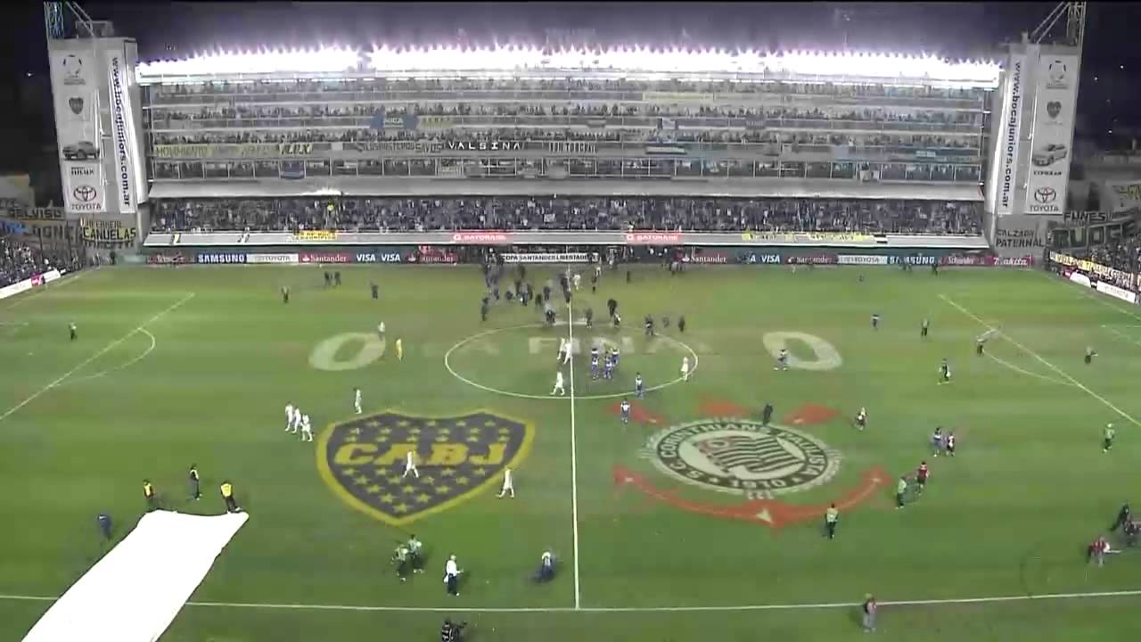 Boca Juniors 1 X 1 Corinthians - Primeiro jogo da Final da Libertadores  2012 (La Bombonera)