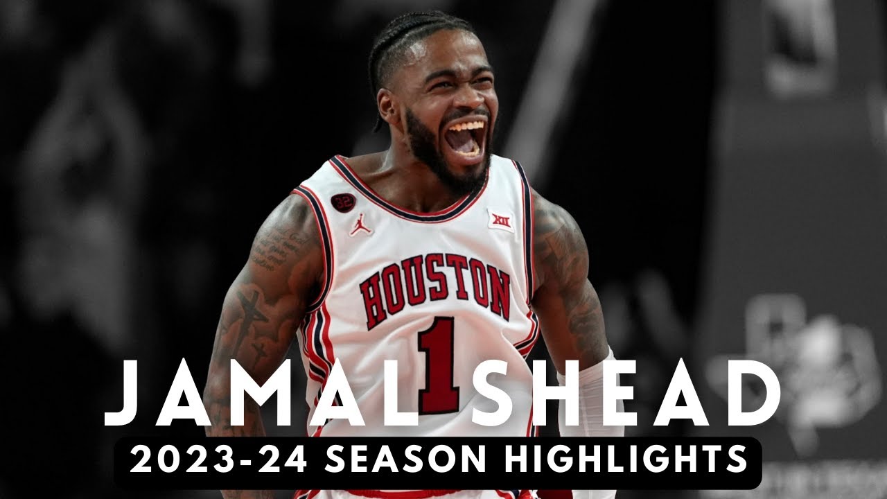 Jamal Shead 2023-24 Houston Cougars Highlights