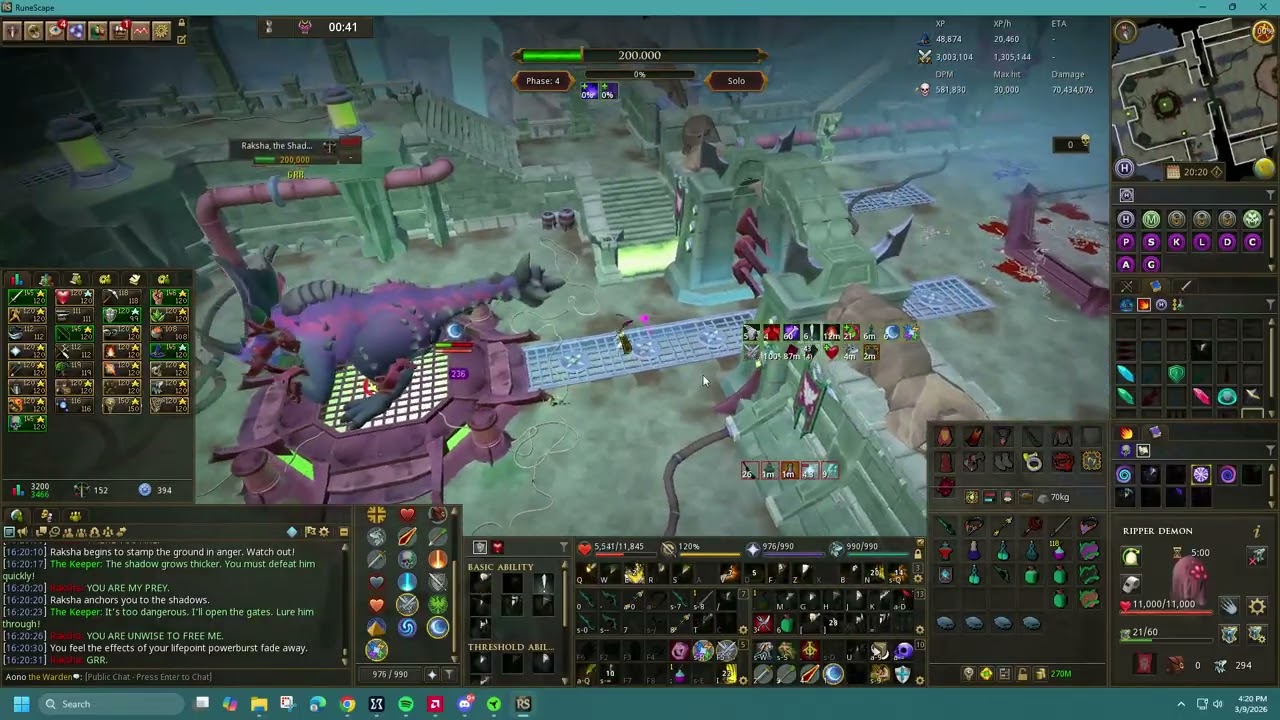 no prebuild melee raksha again same rot no equilibrium perk