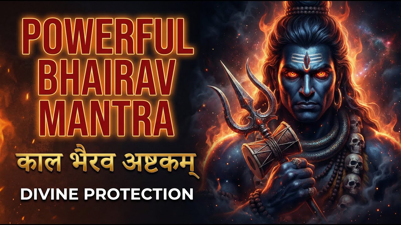 Kaal Bhairav Ashtakam | काल भैरव अष्टकम् | Powerful Bhairav Stotra | Hindu Raj Sanatan Dharam