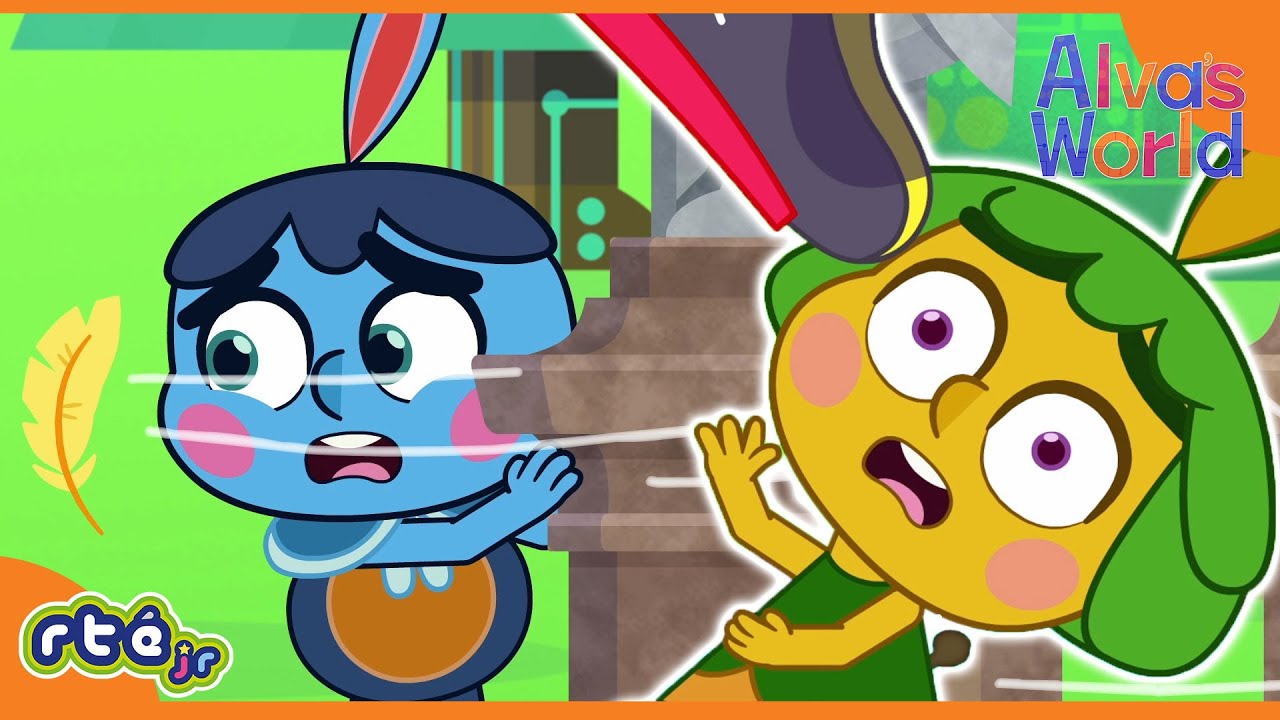 The Frightening Feather (Ahhh!!) 😨🪶#Autumn | Alva's World | @RTÉKIDSjr
