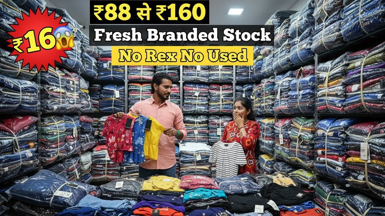 ₹88 से Branded Fresh Stock 😱 | Wholesale Box 350 Pcs | No Rex No Used | Huge Profit Margin