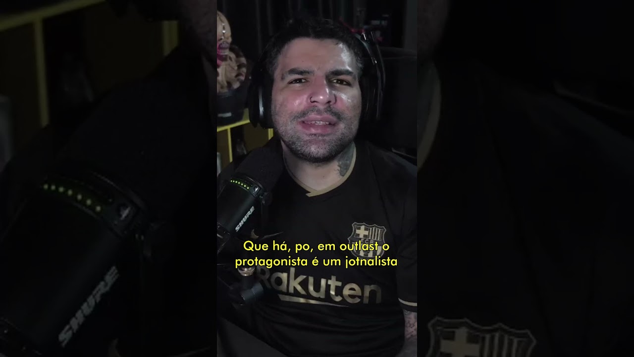 EU N&Atilde;O GOSTO DE OUTLAST #shorts #games #terror