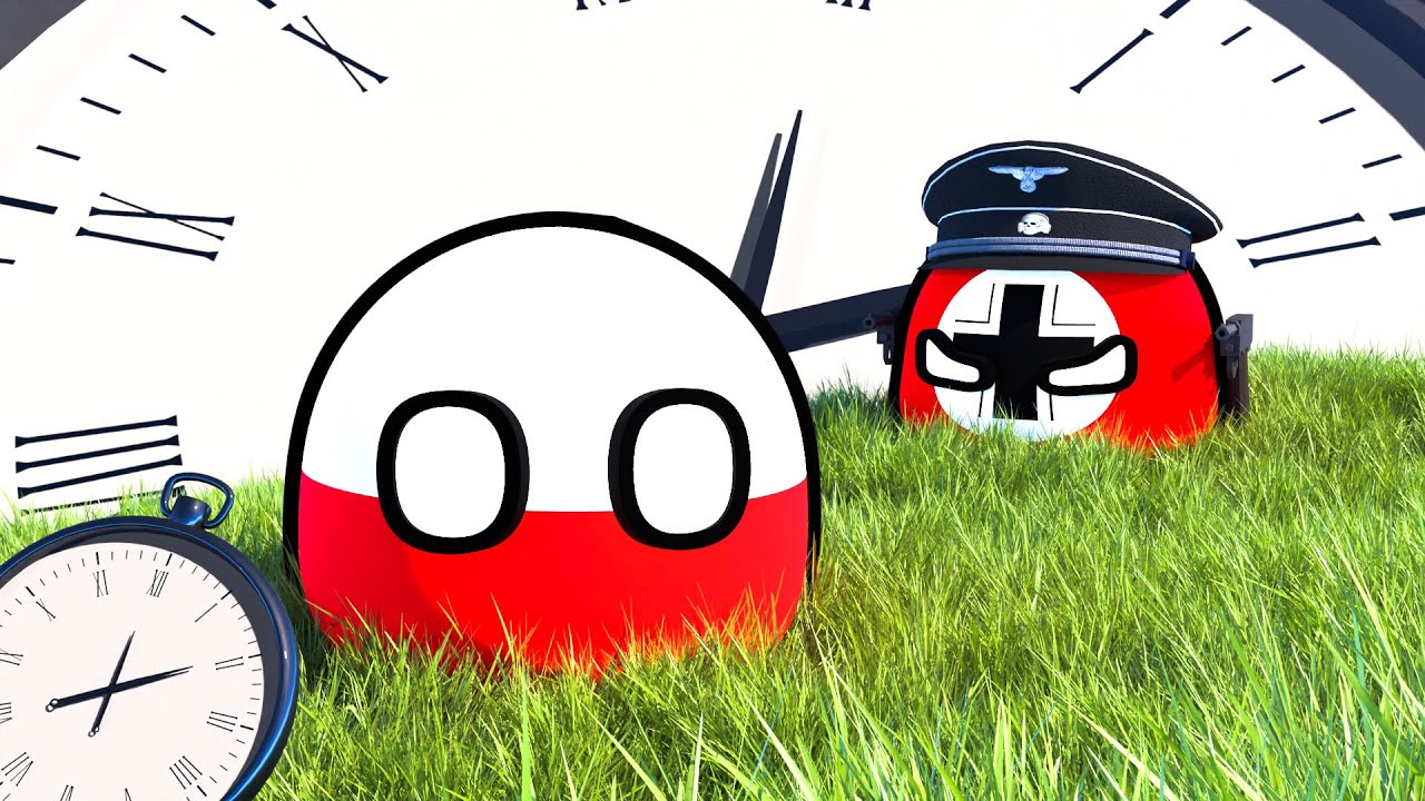 Польша и Машина Времени || 3D Countryballs Animation