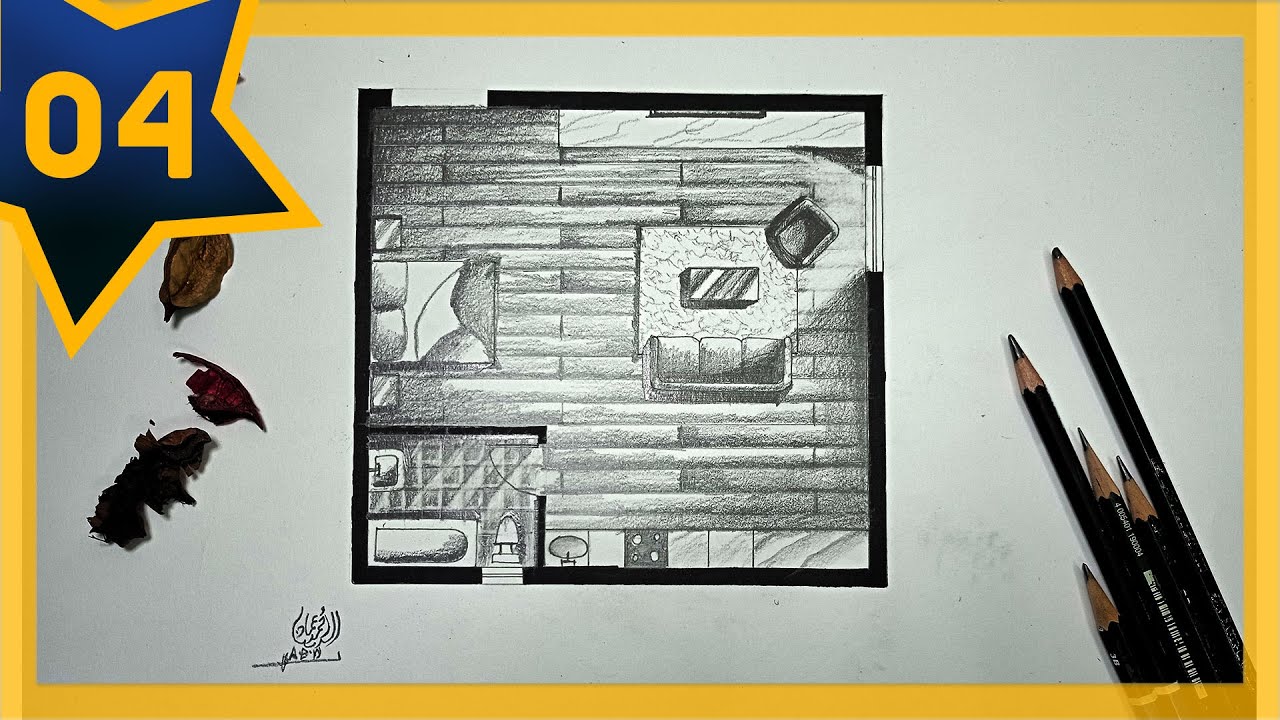 إظهار بالرصاص لبلان معمارى #إسكتش_عالسحور الموسم التانى (حلقة 4)