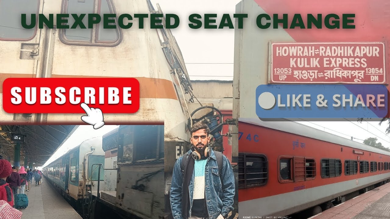 Kulik express train journey 🚆🚆| seat change kyu ki ? 😳🤔