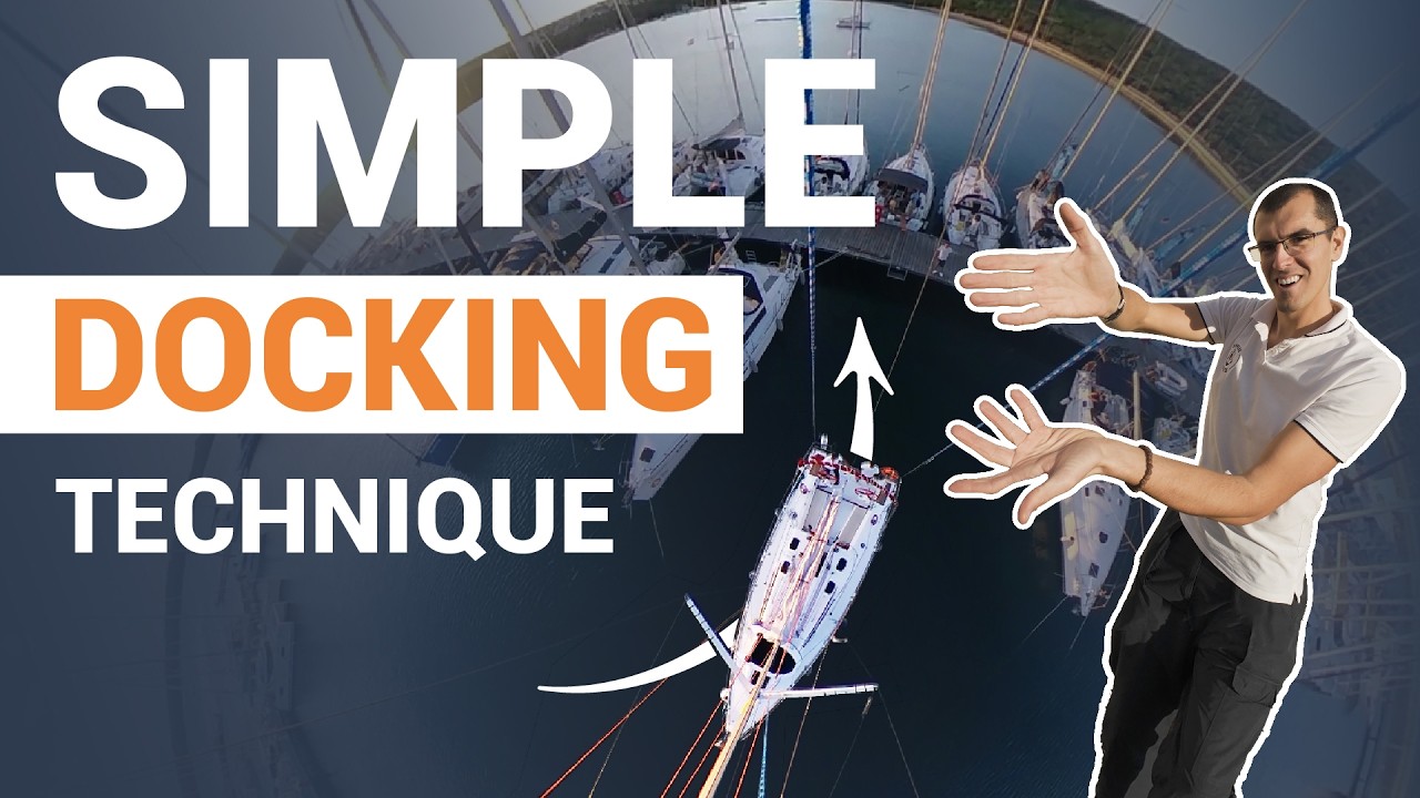 Как швартовать лодку в Хорватии, как ПРОФЕССИОНАЛЬНЫЙ шкипер? – Освойте ЛУЧШУЮ технику ведения бо...