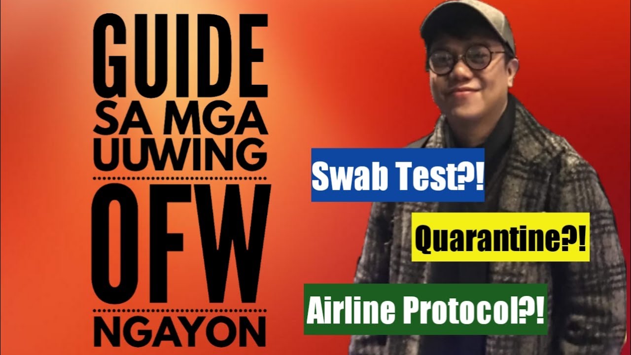 Gabay at Proseso Para sa mga Uuwing OFW Ngayon | Step by Step Process | BuhayOFW | daxofw