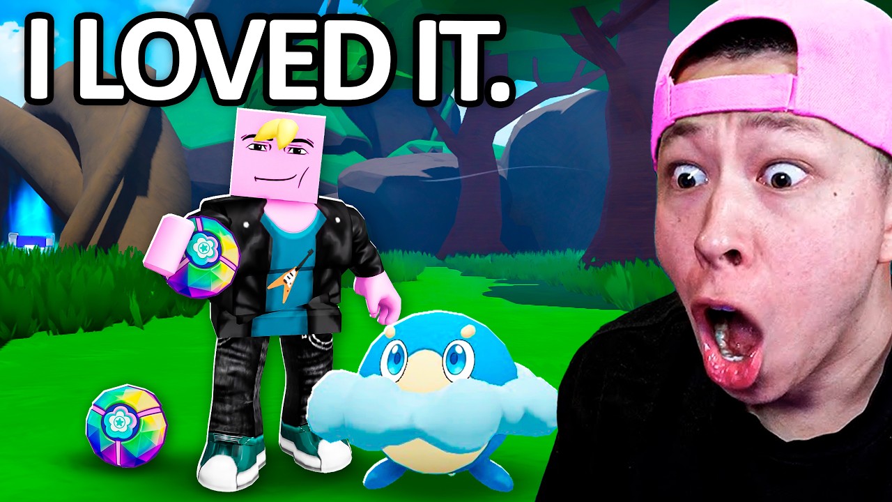 I Got Addicted To Roblox's NEWEST Pokemon (EVOMON)