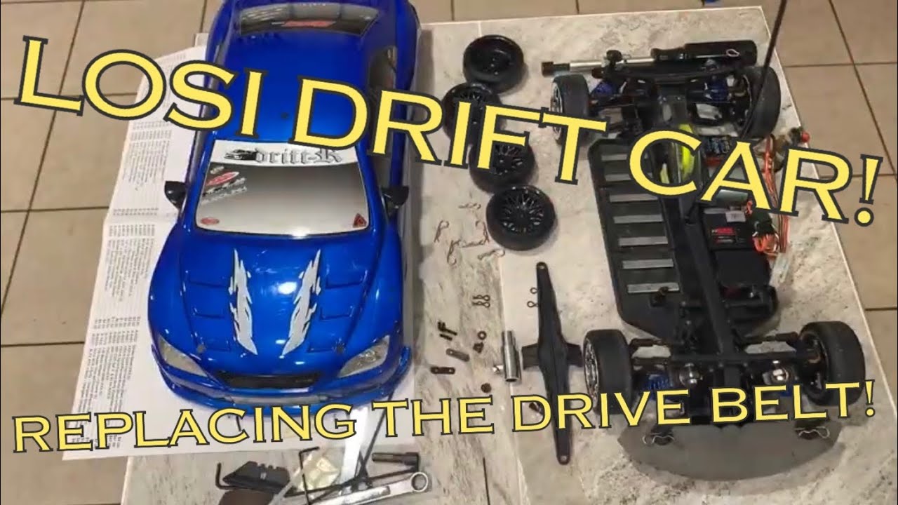 Losi Drift R/C Drive Belt Replacement and Testing