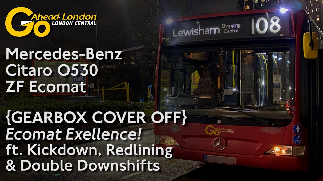 {GEARBOX COVER OFF} Ecomat Excellence! | Ex-GAL Citaro O530 ZF w/ Kickdown hits the High Notes