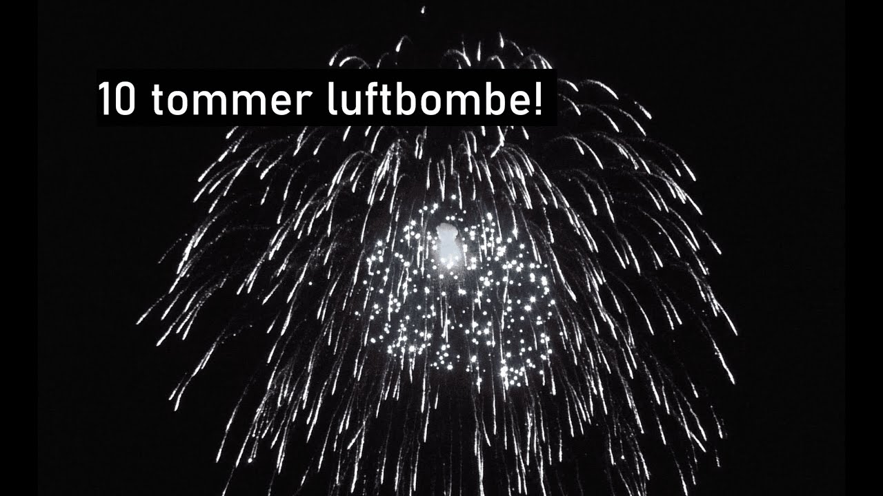 Fyrværkeri show hos DanishFireworks! 10 tommer afslutning!