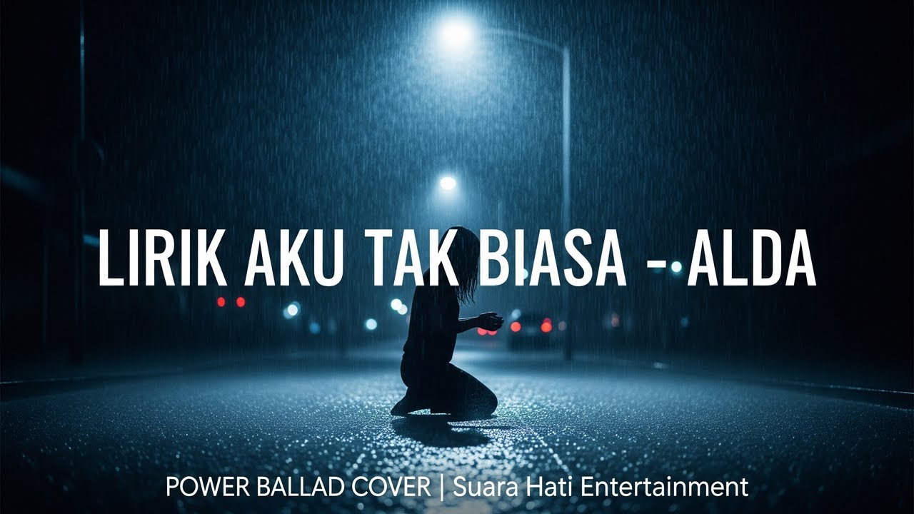 Lirik AKU TAK BIASA - Alda Risma (Power Ballad Cover) | Suara Hati Entertainment (Versi 1&2)