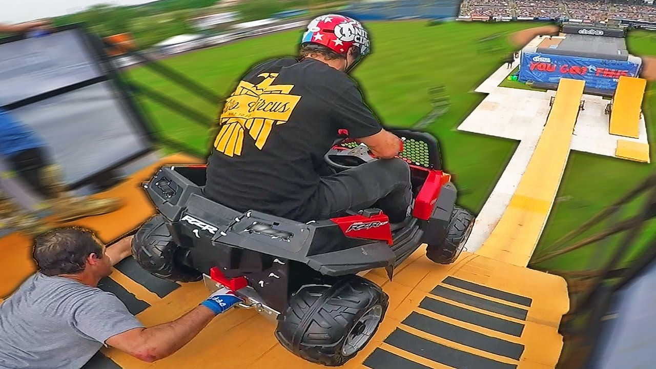 Toy Car VS Mega Ramp! *will he make it?*