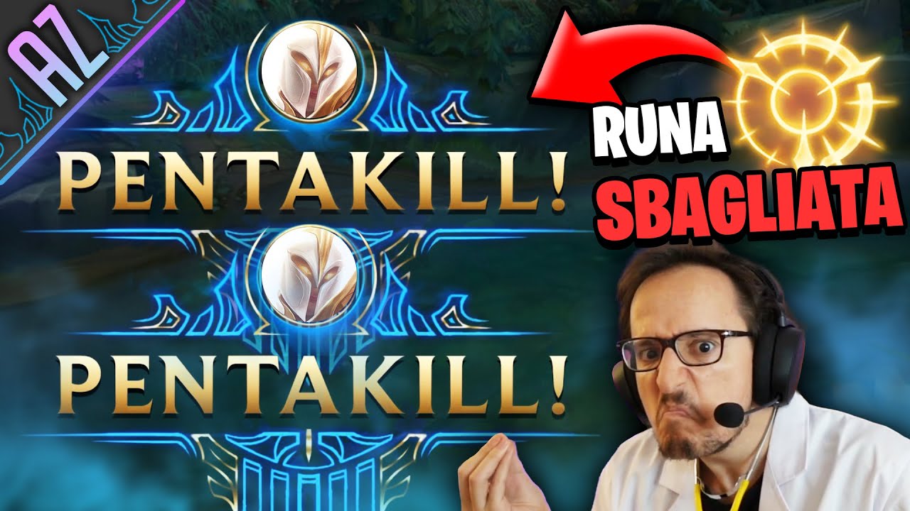 KAYLE MA SBAGLIO RUNA E FACCIO DUE PENTA - AZ PENTAKILL CHALLENGE