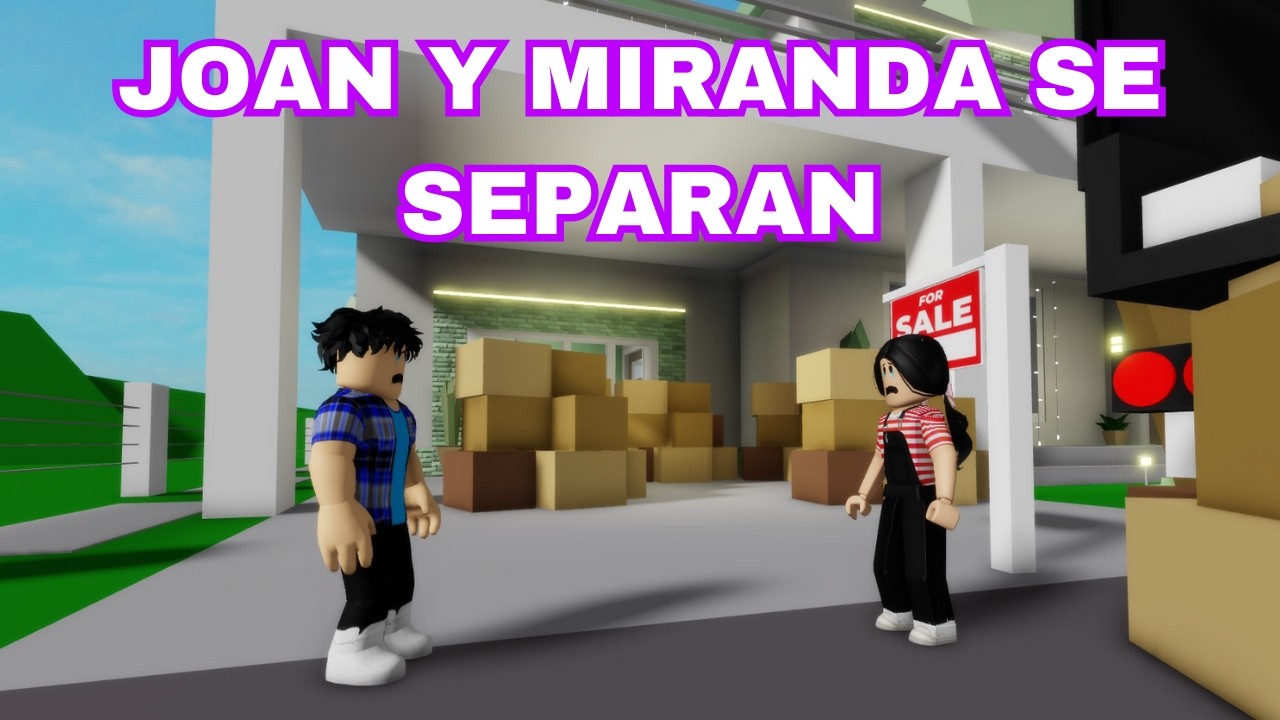 La triste vida de Miranda| Historia de Roblox Brookhaven 🏡