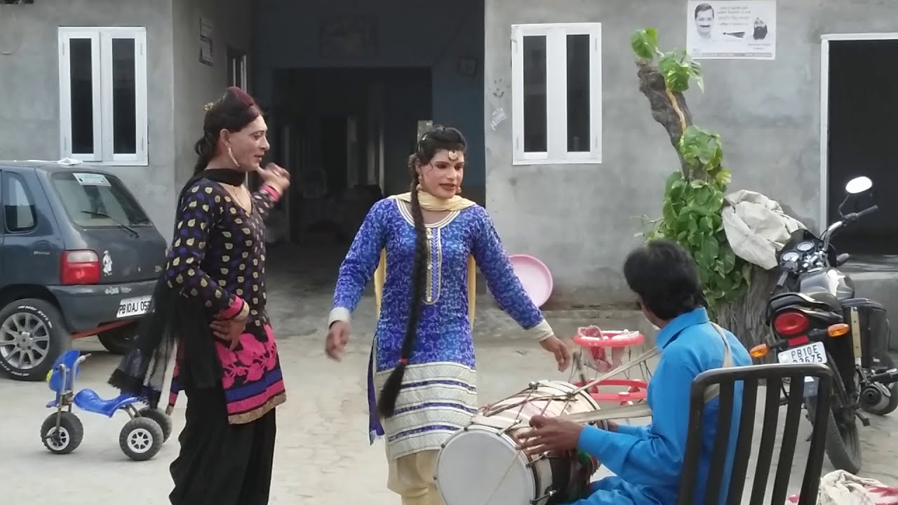 Best dhol dance|Giddha and bollian |Excellent Performance |Punjab village |Fateh records