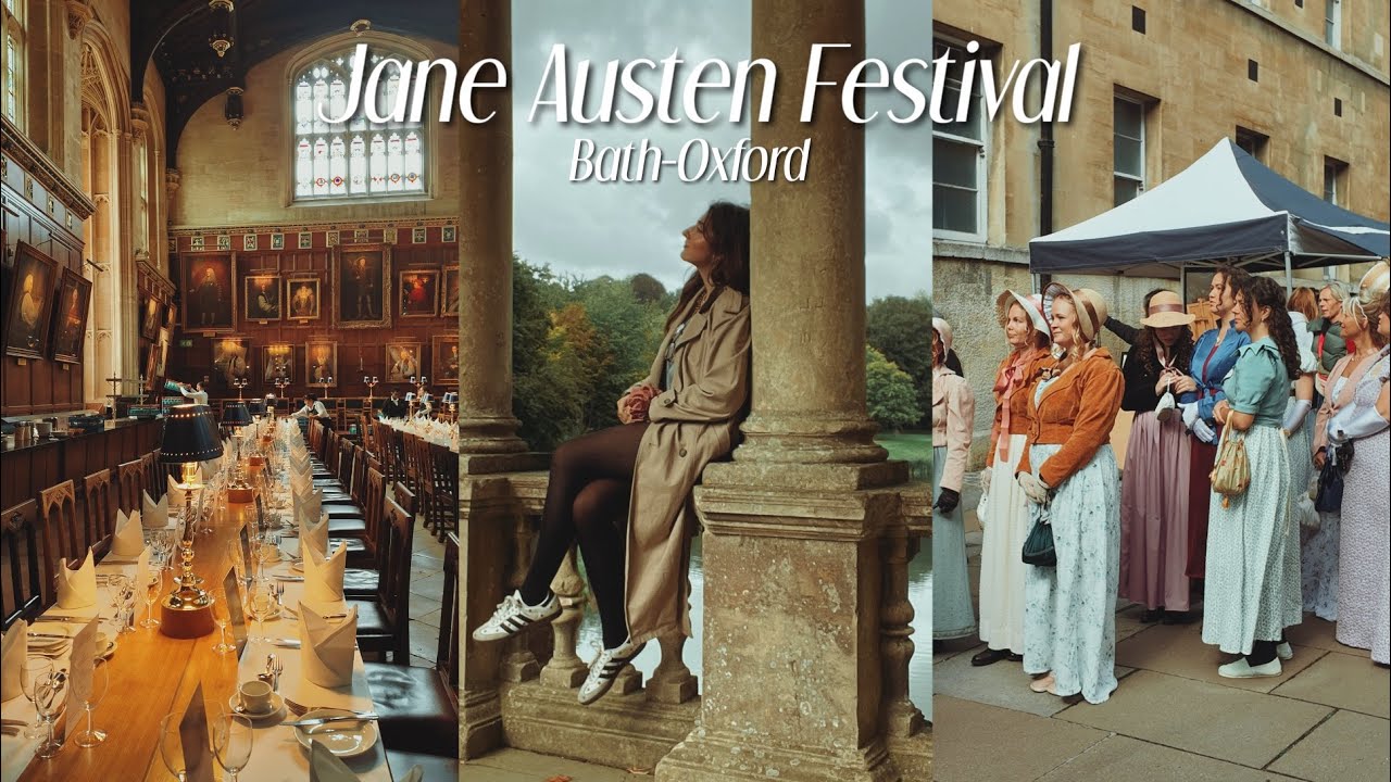 VLOG : le Jane Austen Festival à Bath, Oxford et beaucoup de thé 