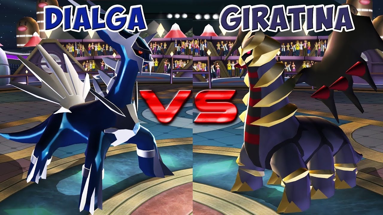 Pokemon battle revolution - Dialga vs Giratina