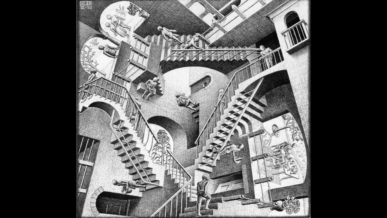 Escher - Optical illusions
