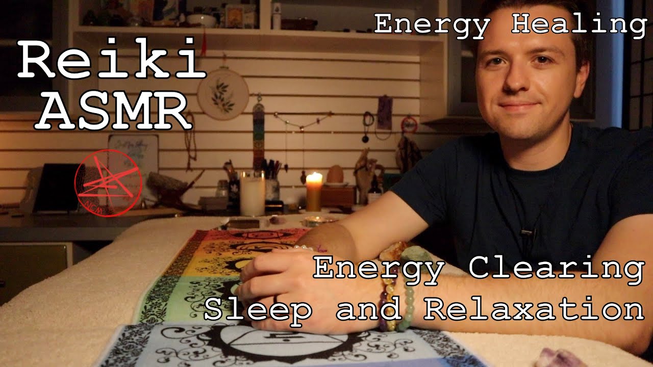 ASMR Reiki Energy Cleaning and Healing for Full Body | Sleep and Relaxation