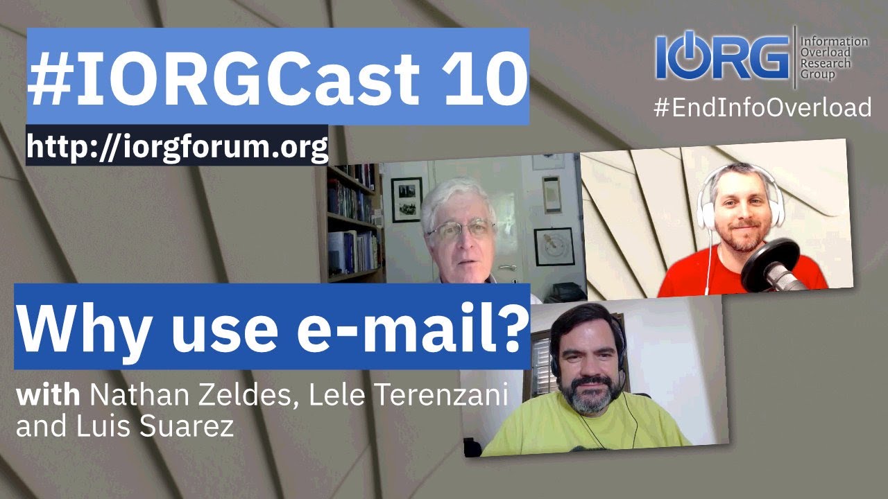 IORGCasts 10 - Why use e-mail?