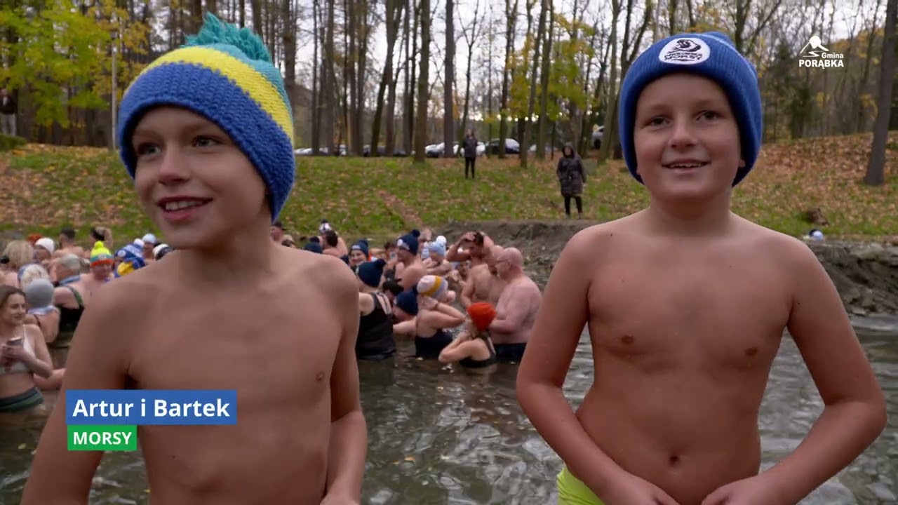 Otwarcie sezonu morsowego z Klubem Morsa Beskid Mały